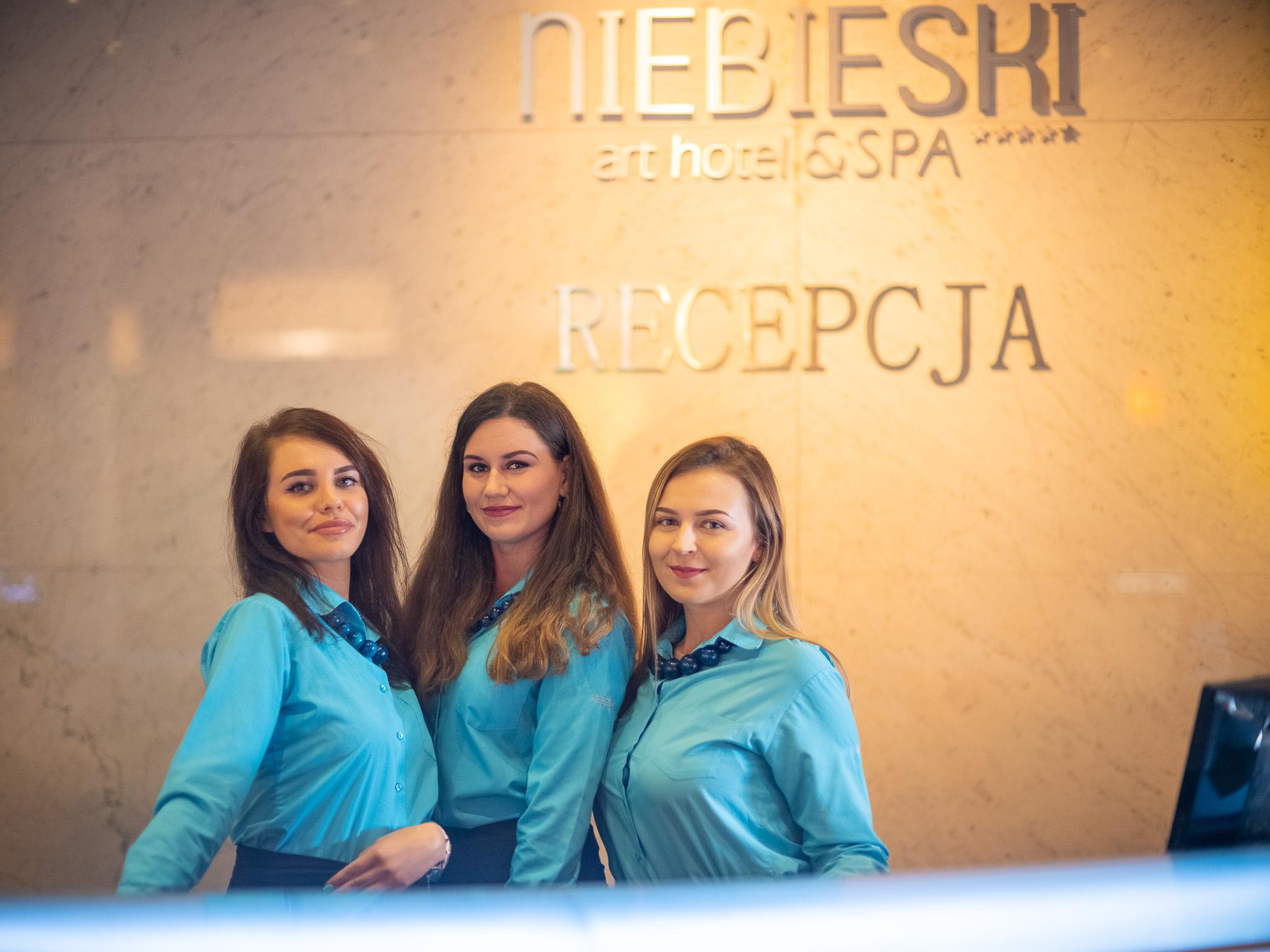 Niebieski Art Hotel & Spa Krakow Exterior photo Reception at the hotel